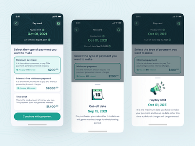 Credit Payment app app design bank banking business components credit card crypto defi finance fintech interface mobile money payment transaction ui ux