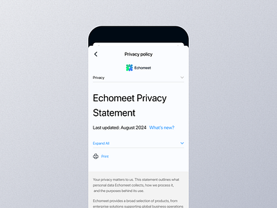 Privacy Policy Mobile App Ui app design mobile privacy policy privacy policy app privacy policy dashboard privacy policy design privacy policy details privacy policy experience privacy policy interface privacy policy mobile privacy policy option privacy policy page privacy policy setting privacy policy ui privacy policy view privacy policy widget screen ui