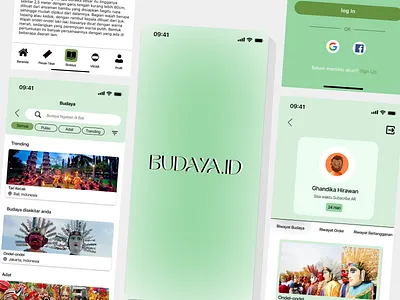 BUDAYA.ID App ui uiux design ux ux researcher
