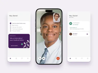 Tripsitter — Doctor Call app healthcare healthtech mental health mobile app mobile call visio