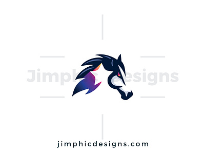 Horse Star Logo branding design graphic design horse logo logo design vector