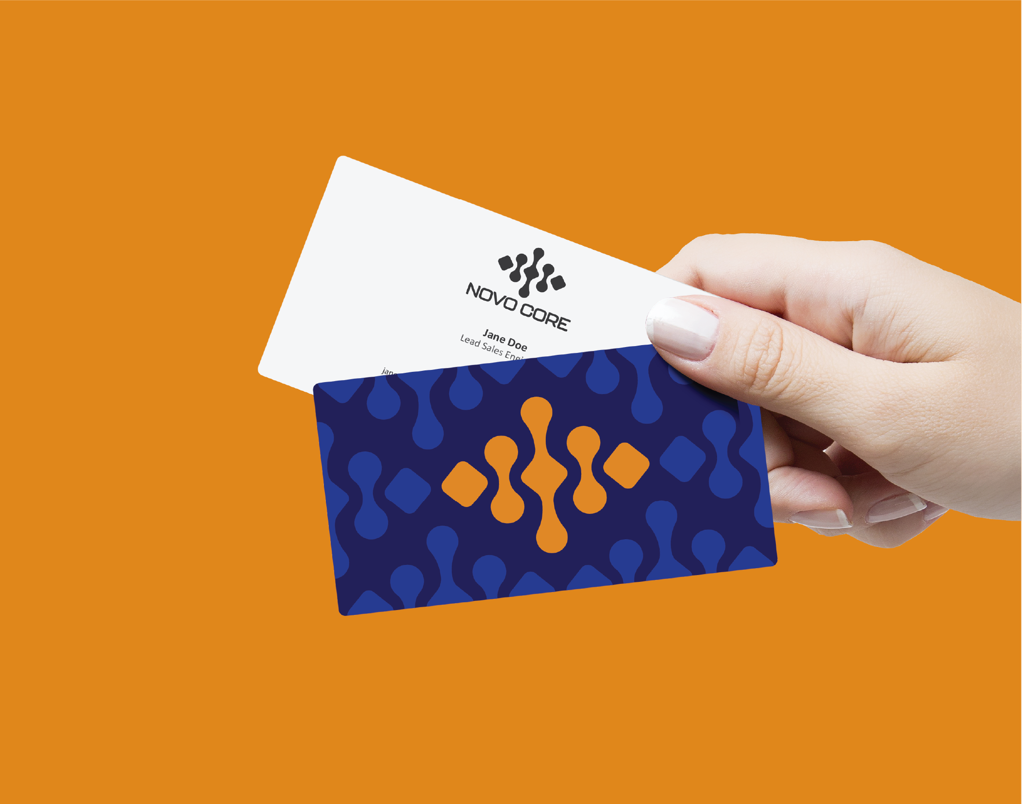 Business Card - Brand Design 2d adobe illustrator brand design branding design graphic design liquid bridge logo vector