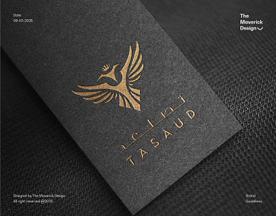 Tasaud - Rebrading brand guideline branding clean logo eagle logo elegant logo logo logo creation logo design luxury logo t logo