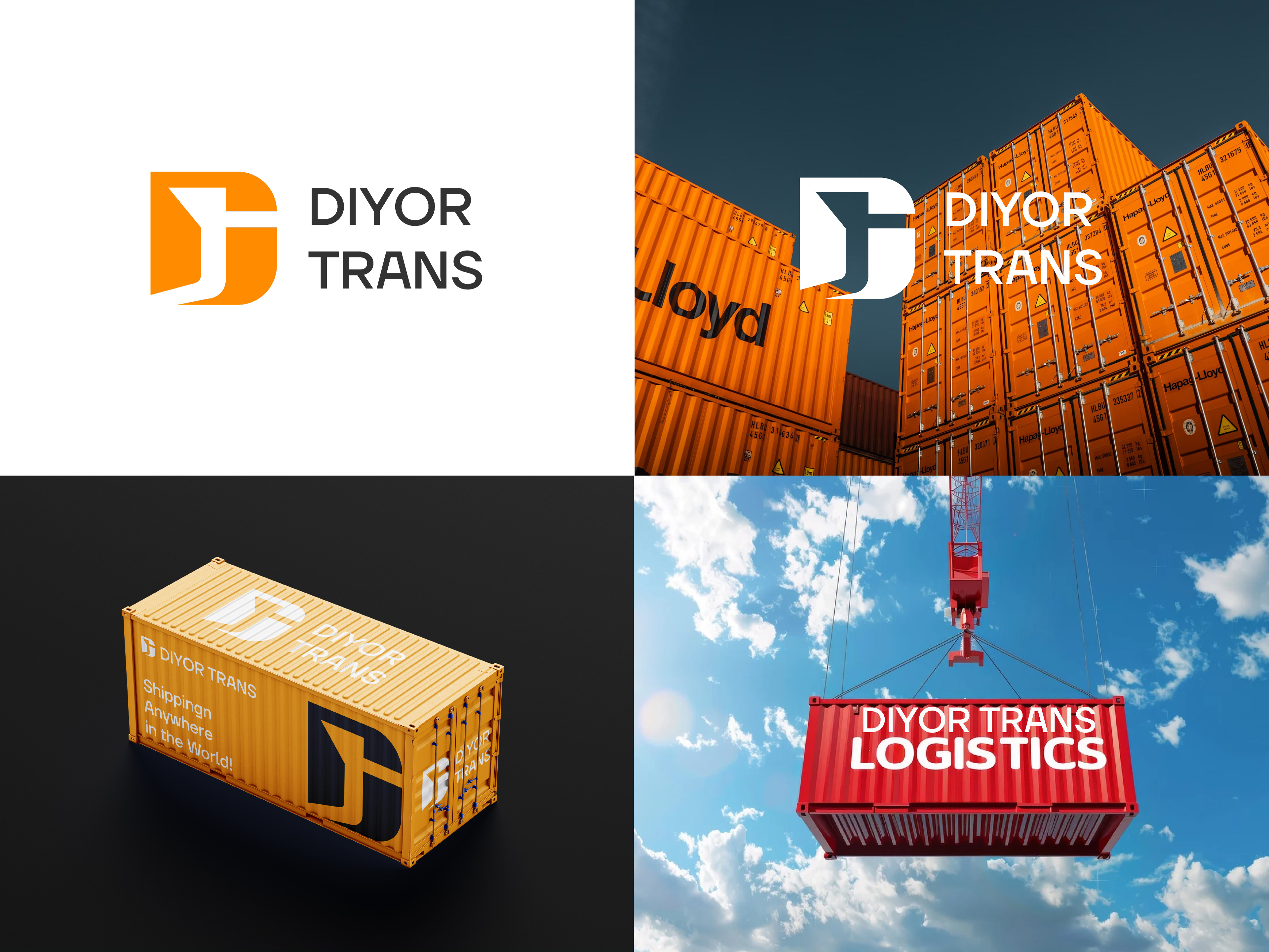 Example of Logistic Logo Design For Your Company