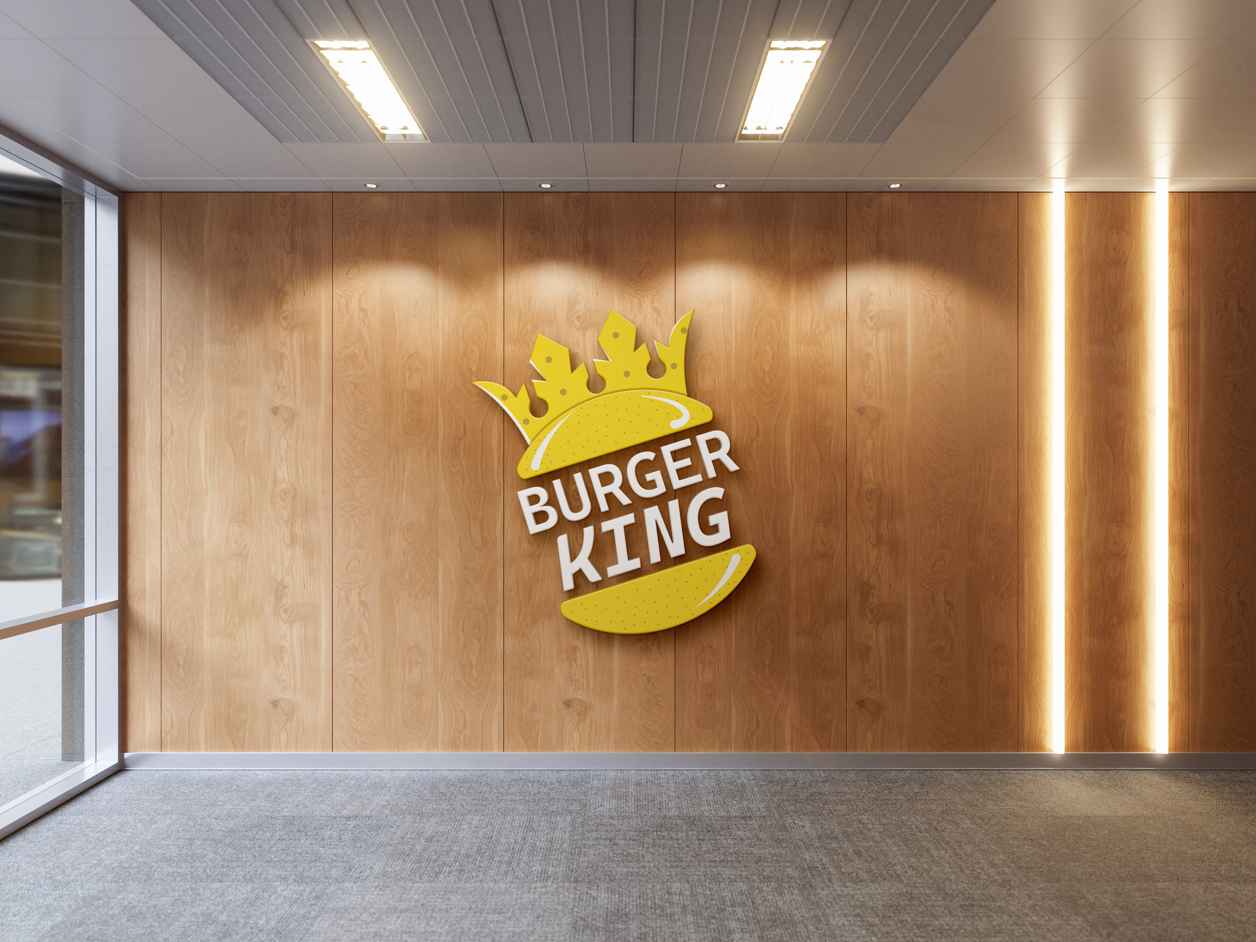 BURGER KING box design branding burger king logo cap design full brand design graphic design logo logo and box logo design mug design signboard design
