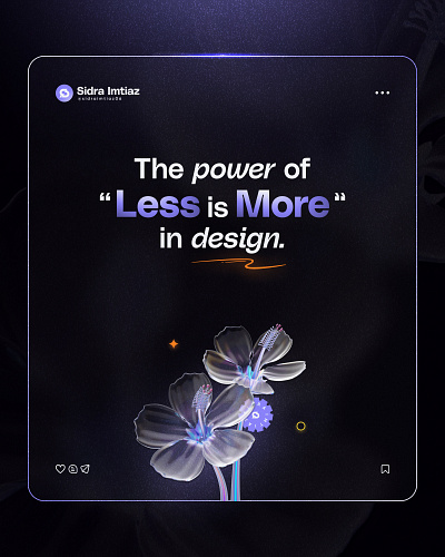 The Power of “Less is More” in Design: animation branding graphic design motion graphics ui