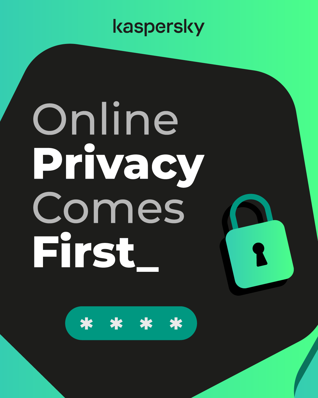 Antivirus Kaspersky Social Media Design Post antivirus art artwork cybersecurity design graphic design illustration kaspersky post social media