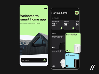 Smart Home Mobile IOS App android animation app app design app interaction dashboard design device interaction interface ios manage mobile mobile app mobile ui smart home statistics track ui ux