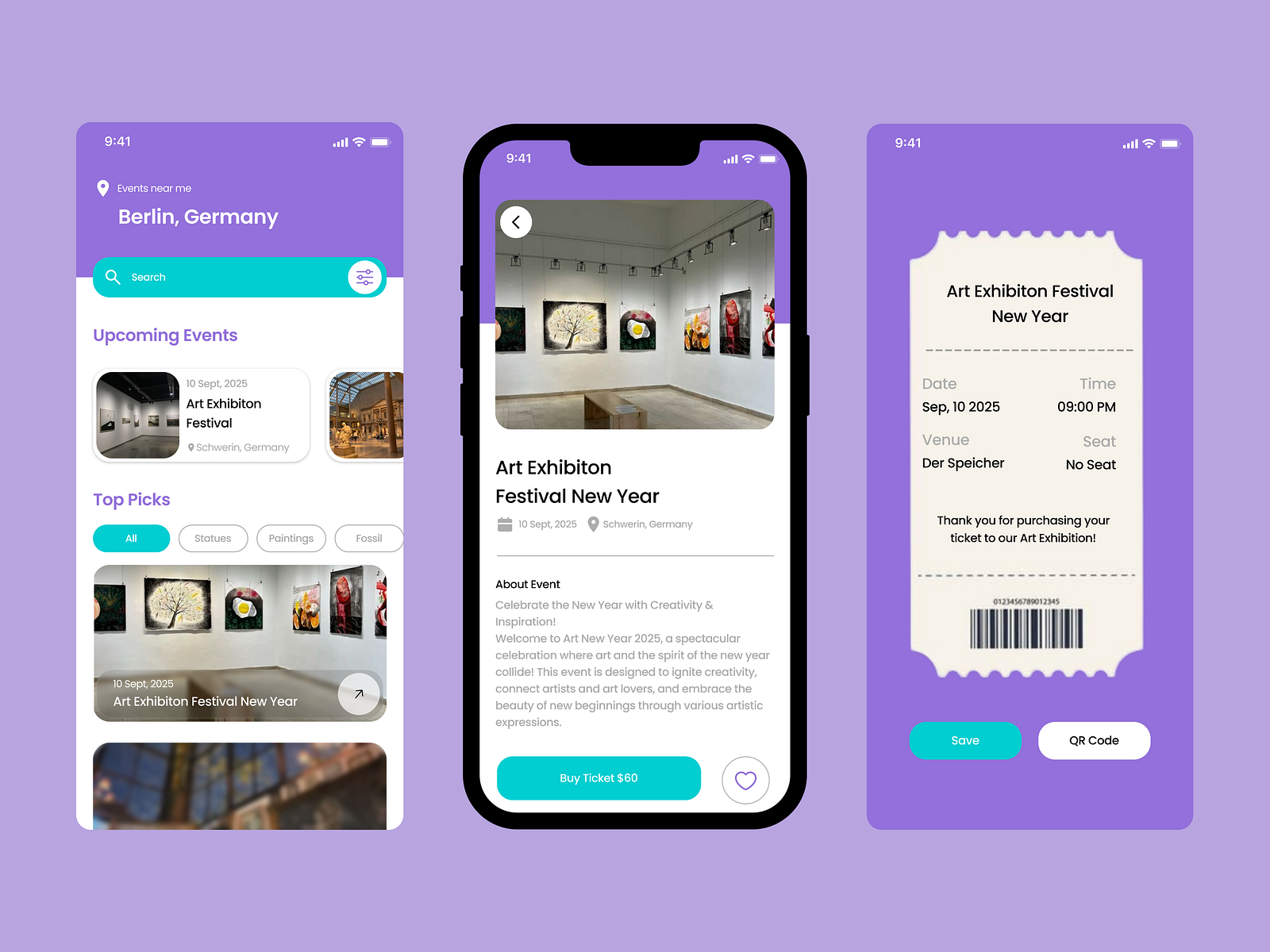 Event & Registration App UI Design by aika zalfa on Dribbble