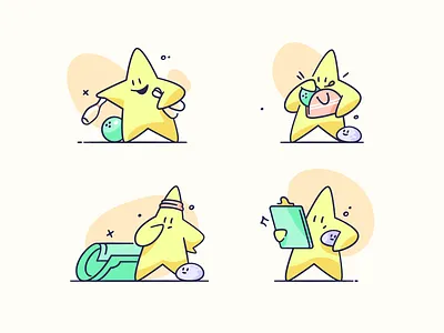 Finance Platform Character Iterations bowling