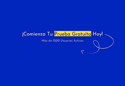 "Start Free Trial" - Spanish Website Banner - SaaS graphic design hero banner hero image illustration landing page banner design modern saas ui vector web banner design web design website banner website design