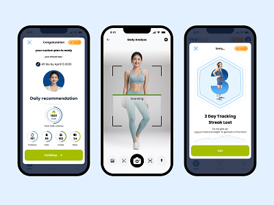 Ai for managing weight loss Apps ai apps app concept app design design fitness ai fitness ai design healthy apps desifn illustration manage apps mobile apps health ai uiux design ux design weightloss apps