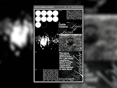 Unpaid Gemstones 04 brutalism concept graphic design layout typography