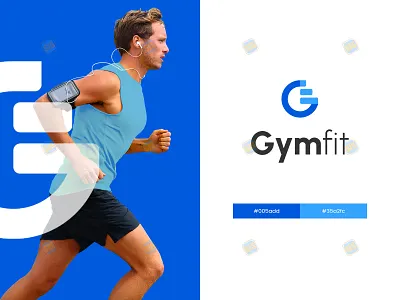 Gymfit Logo Design branding businesscard creative creativelogo design firm fitness graphicdesign gym icon letterhead lifestyle logo logodesign logotype minimal modern personaltrainer vector workout