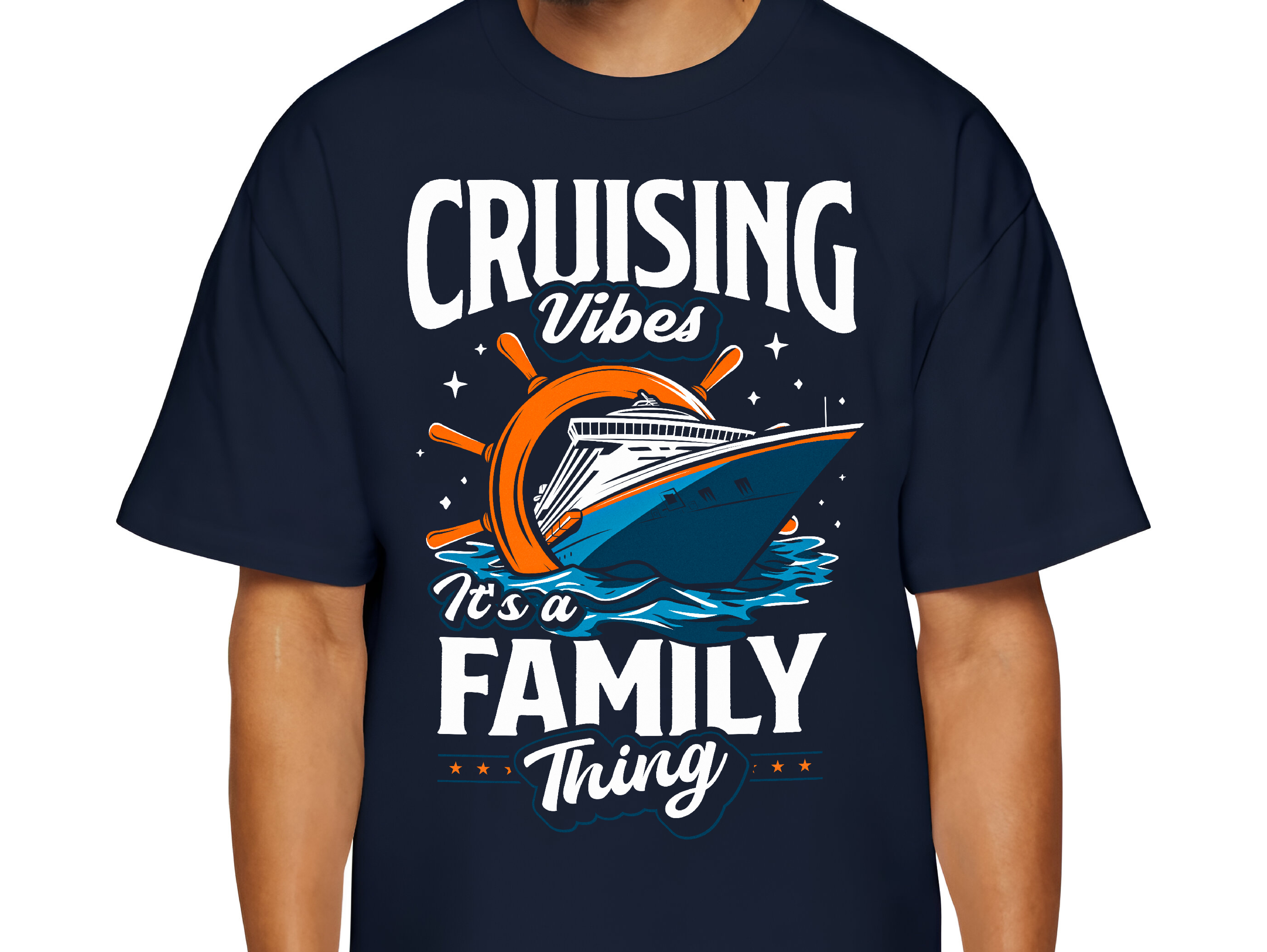 Example of Custom Illustration Typograpy Tee Design