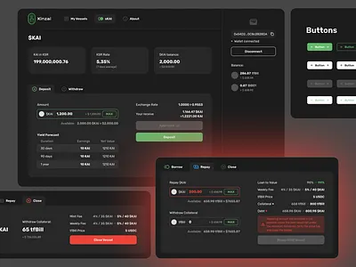 Kinzai Platform blockchain crypto cryptocurrency deposit withdraw