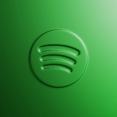 Spotify Logo Reimagined in 3D with Light Animation 3d 3dart 3dmodeling animation blender illustration logo render spotify