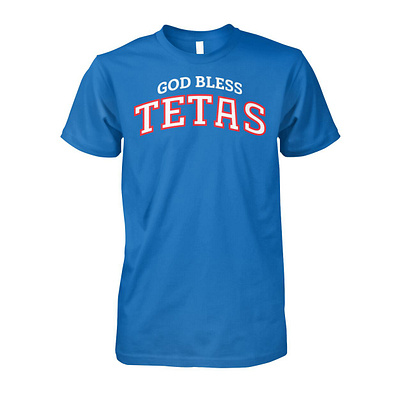 God Bless Tetas Shirt design illustration