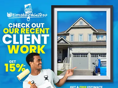 Ultimate Painters Social media ad design