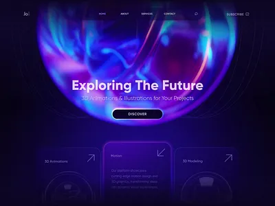 3D Sphere | Exploring The Future 3d 3d animatiom 3d art 3d motion ai animation brand e comerce ecomerce fintech loader loop motion motion graphics sphere ui ui animation web web design web3
