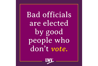 League of Women Voters social media posts america democracy league of women voters lwv voting