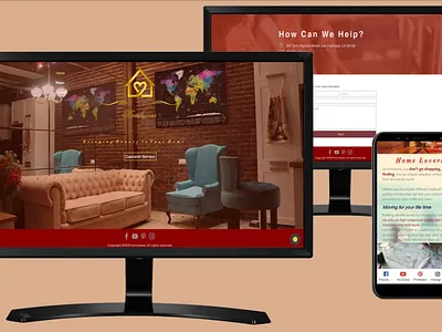 Web design design interface landing site ui web