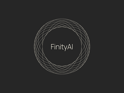 FinityAI logo ai logo logo design