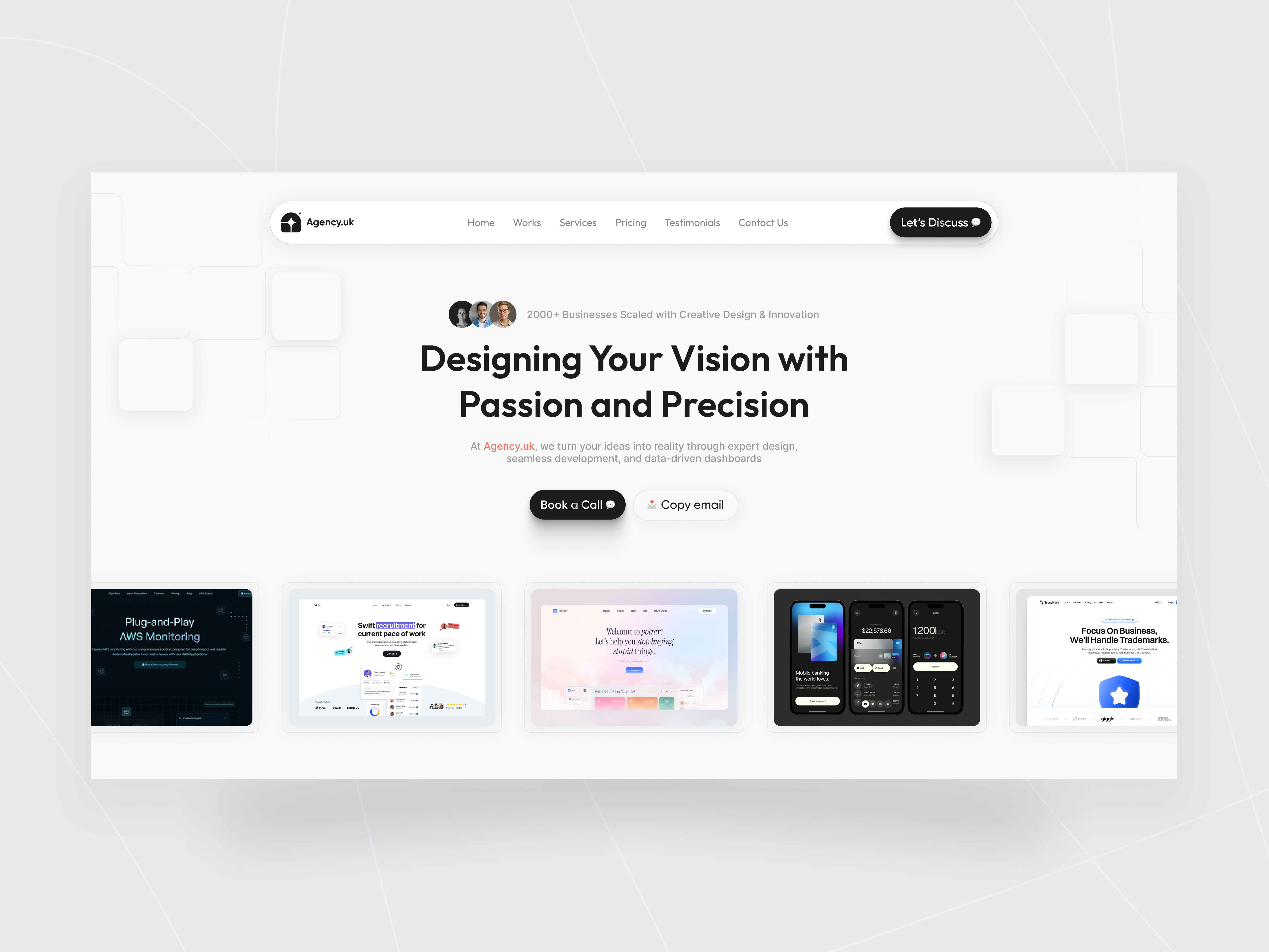 Agency Landing Page Design agency agency landingpage agency website design figma graphic design landingpage ui ui design user interface web ui webflow website design