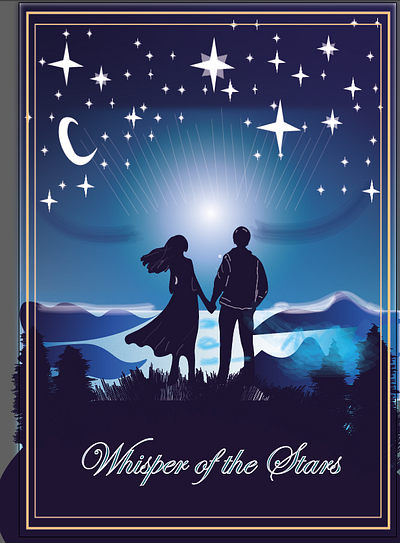 Cover for the book *"Whisper of the Stars"* ✨