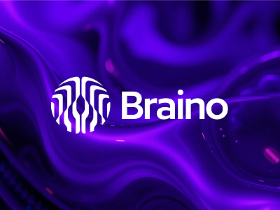 Brain+Ai Logo Concept ai app brain brand design brand identity branding clone design logo minimal modern logo tech web3