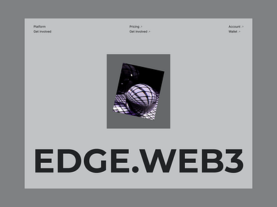 Edge web3 website design blockchain website home page homepage landing landing page landingpage page site web web design web page web site web3 website webdesign webpage website website design