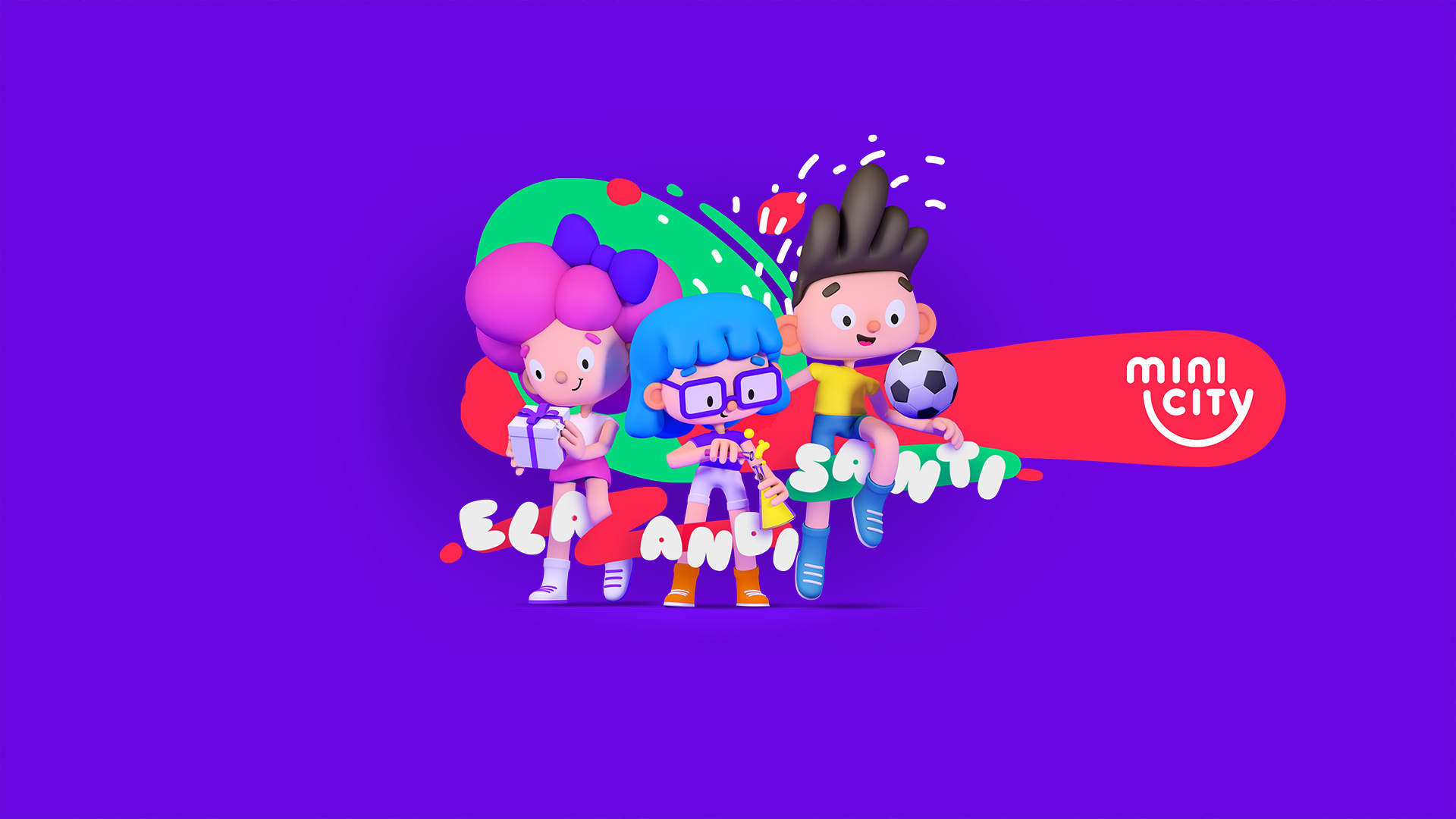 Mini City / 2018 amusement park brand identity branding characters tijuana