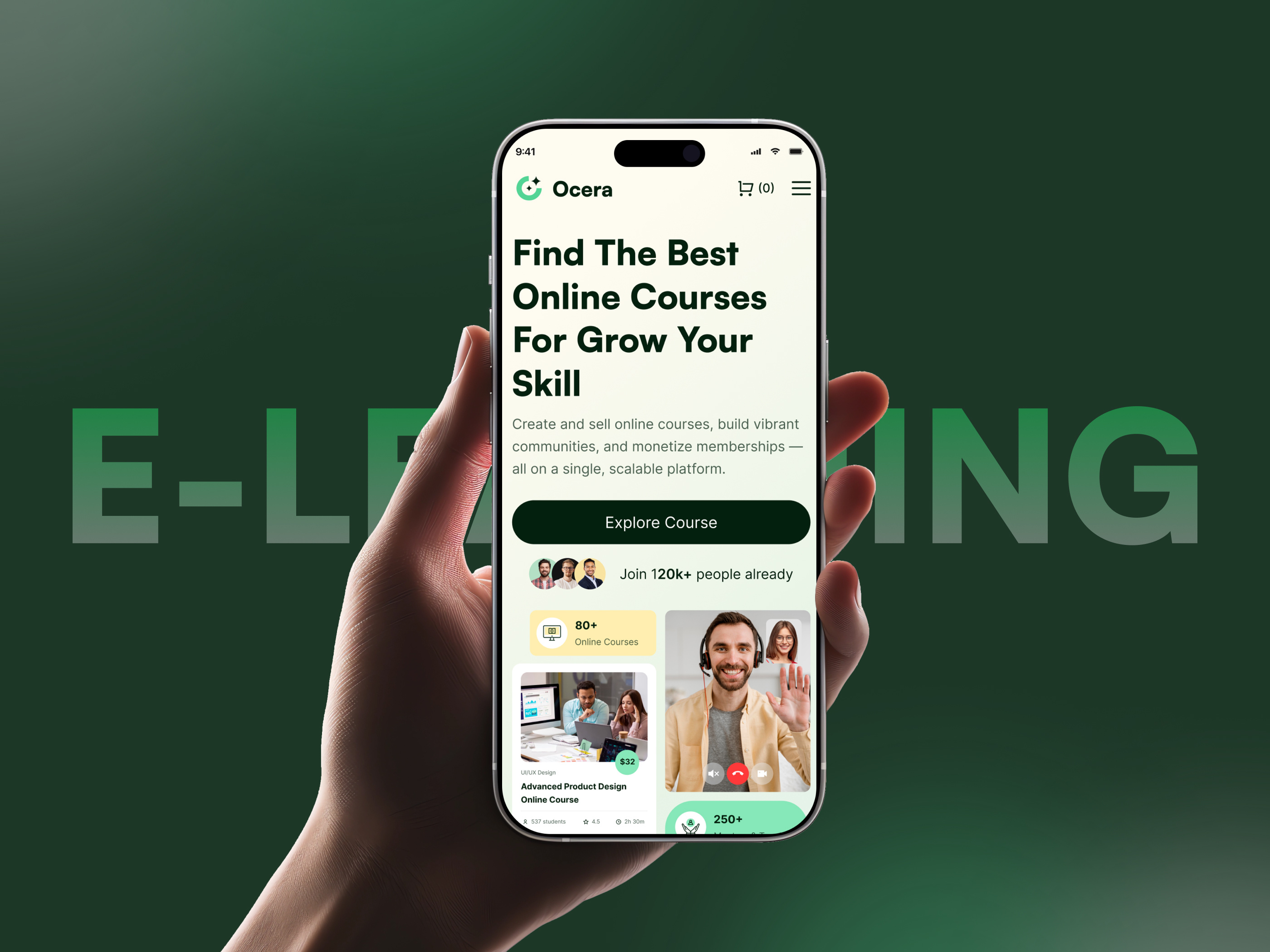 Example of Custom Webflow Design & Development