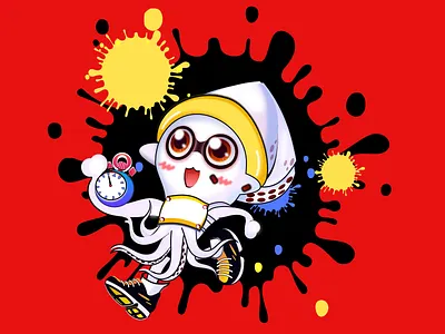 Marathon cartoon design graphic design illustration vector