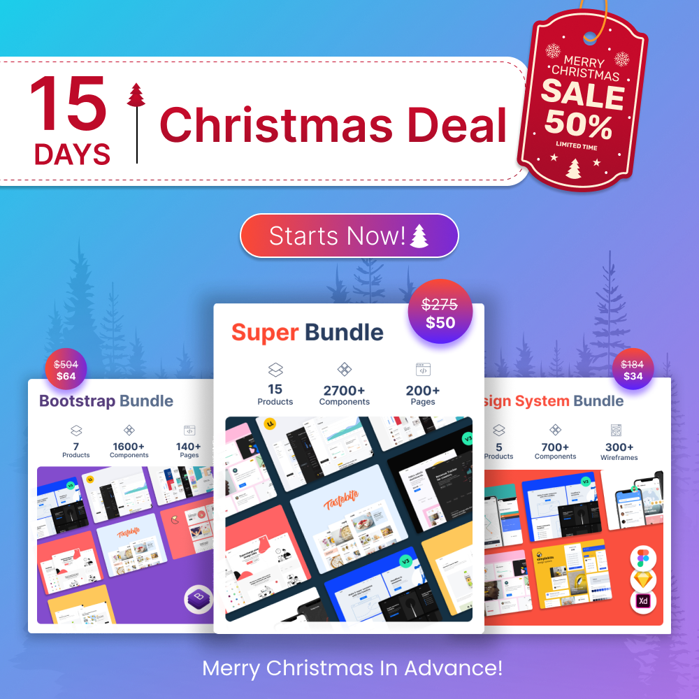 Christmas Sale for Designers & Developers christmas christmas deal christmas discount for designers christmas offer christmas sale deal for designers flyer