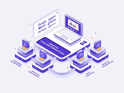 Animations For Exactimo.com 2d 2d animation 2d art 2d icon 2d illustration 2d isometric 2d visual animation icons illustration illustrations isometric mvp saas visual web illustration website