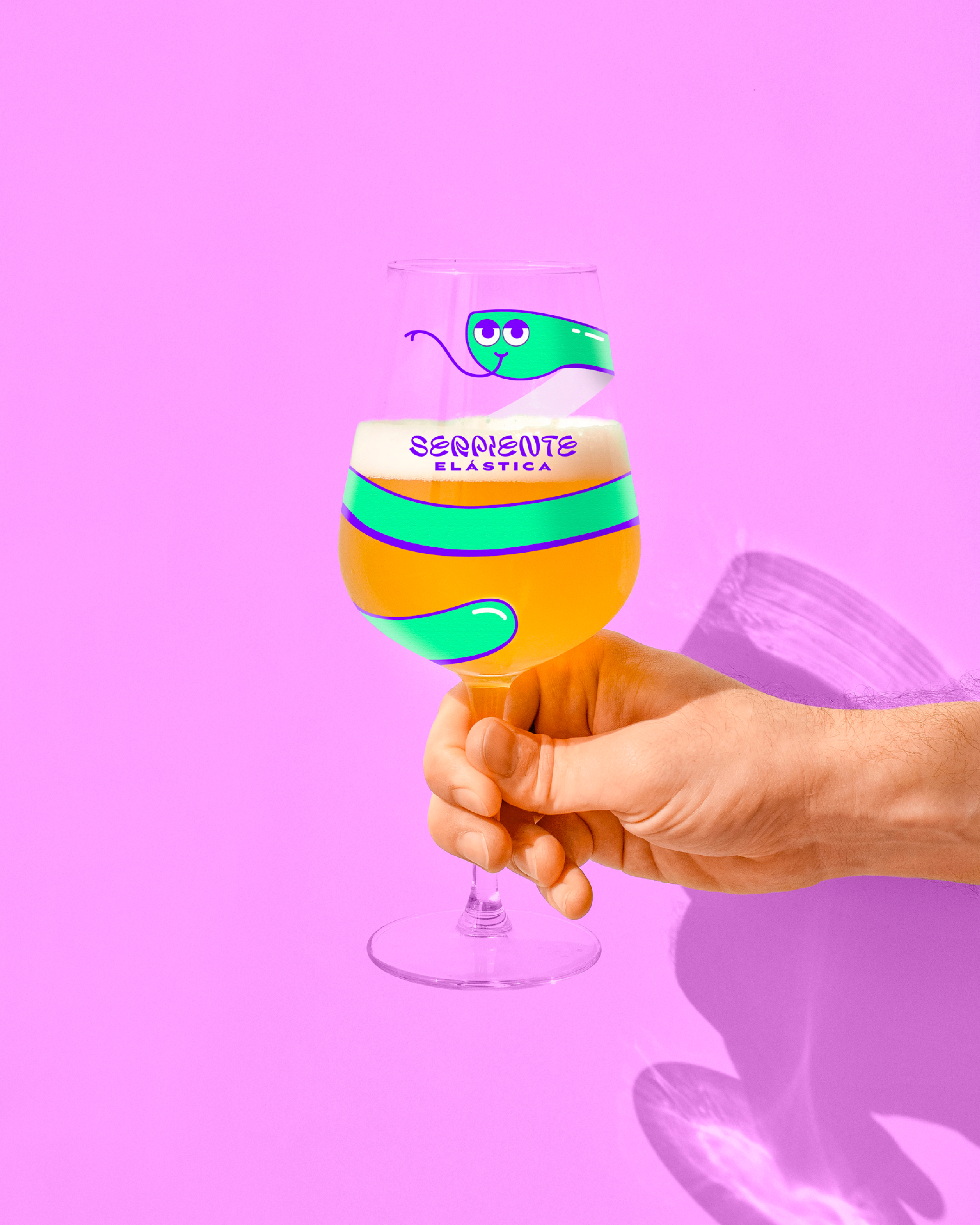 Serpiente Elástica / 2020 beer brand identity branding identidad