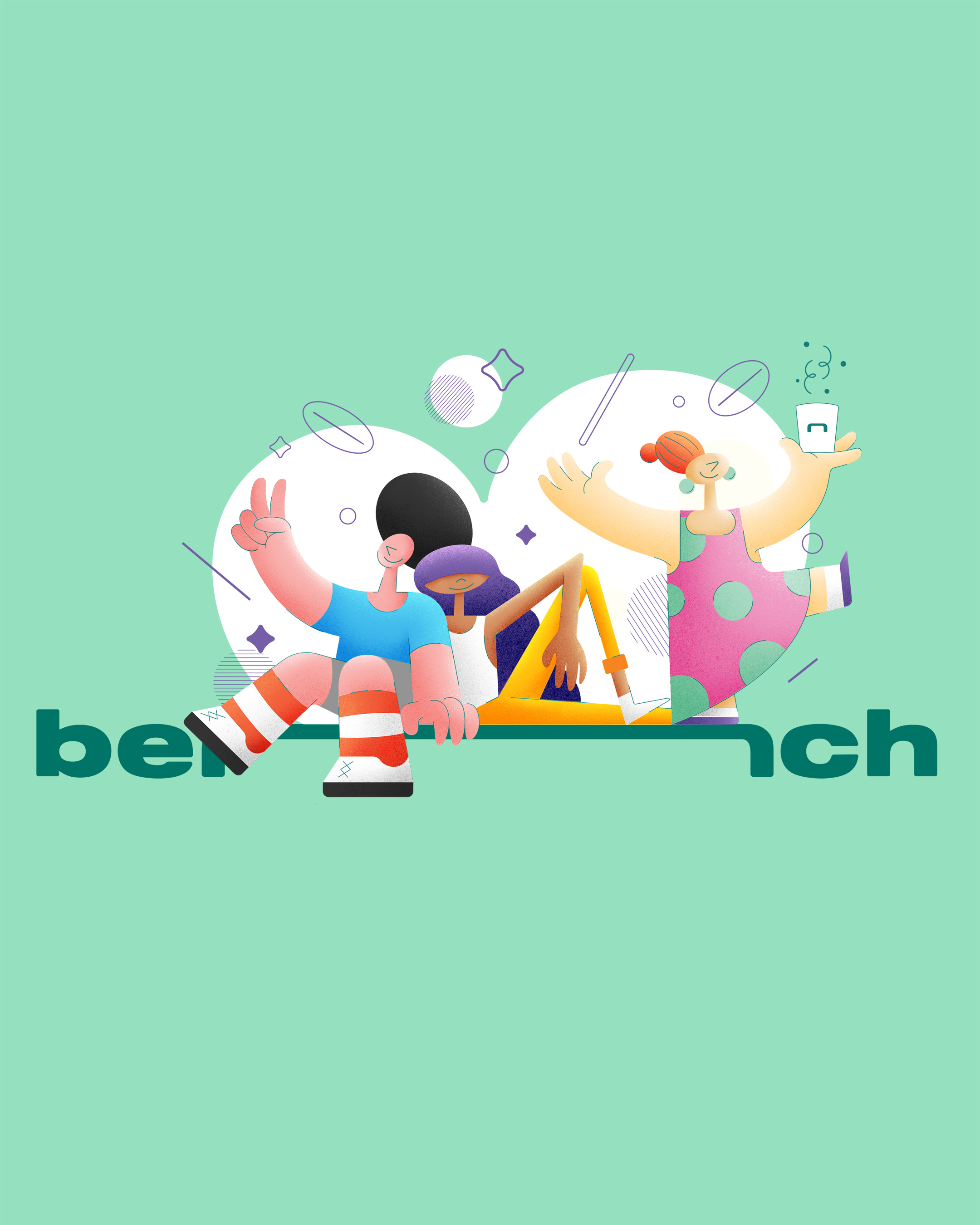 Bench / 2020 branding cafetería coffe shop diseño de interiores identidad interior design interiorismo