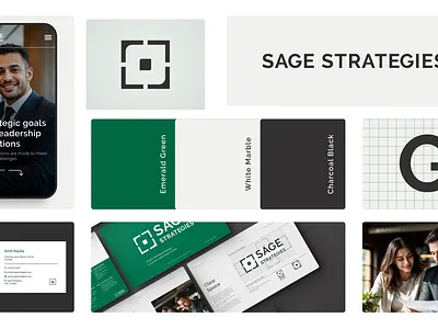 Sage Strategies Brand Identity brand identity branding consultants graphic design growth logo logo designer minimal modern motion graphics premium startup strategies