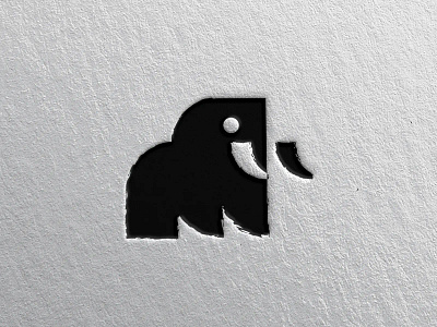 Mammoth logo design animal animal logo brand identity branding education logo mammoth mammoth logo school