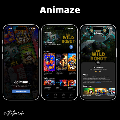 Animaze Animation Platform 3d animation branding graphic design logo motion graphics ui