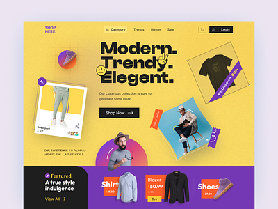 Fashion Brand Website admin panel agency business cloth creative website dashboard design dress ecoomerce fashion figma landing page mobile app style treand ui user experience user interface webapp website