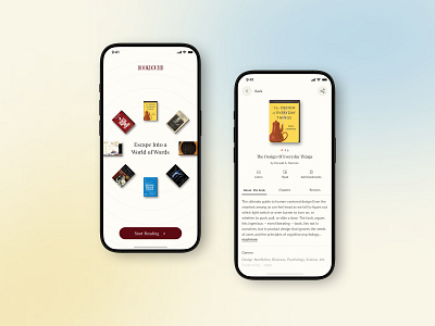 Online Book Reading App app app design book carousel branding design e book minimal minimalist mobile app design mobile design mobileapp modern modern app read reader app reading experience ui ui design ui ux design ux