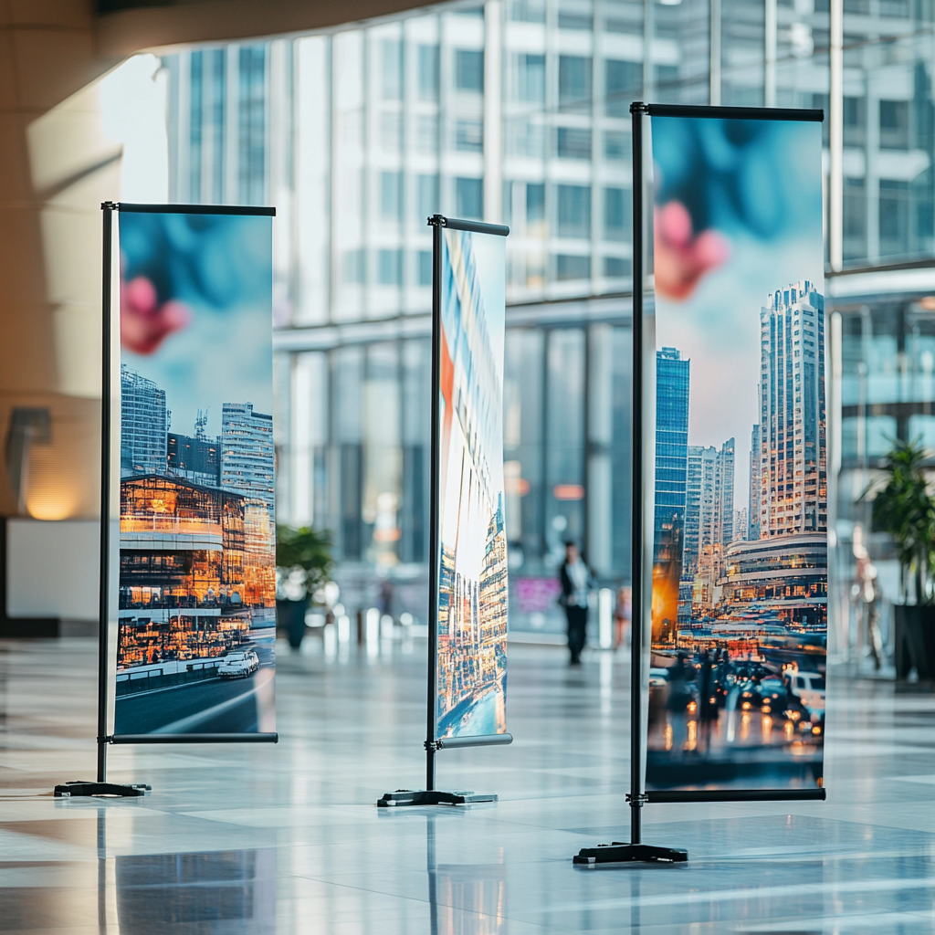 Example of Roll Ups, Posters & Billboards 