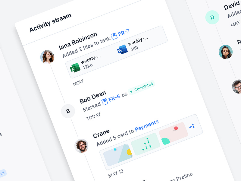Browse thousands of Activity History UI images for design inspiration ...