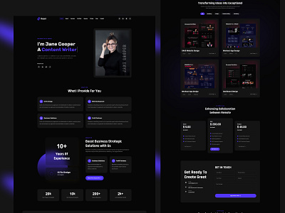 Personal Portfolio, CV & Resume HTML Template cleanm creative portfolio modern personal portfolio ui vcard