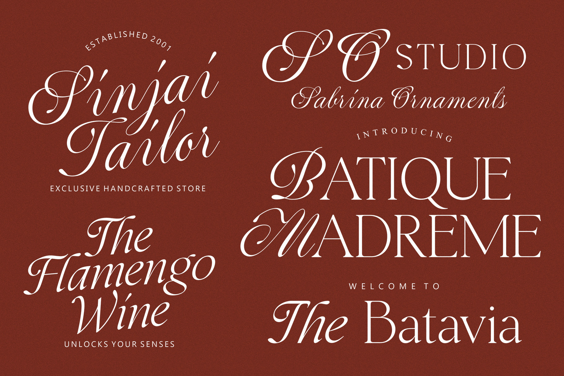 The Marten Mansion – Serif Font retro