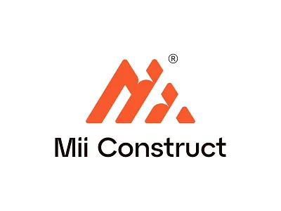 Real estate construction logo building construction logo m m letter property real estate