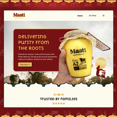 Maati Website 3d animation graphic design logo motion graphics ui