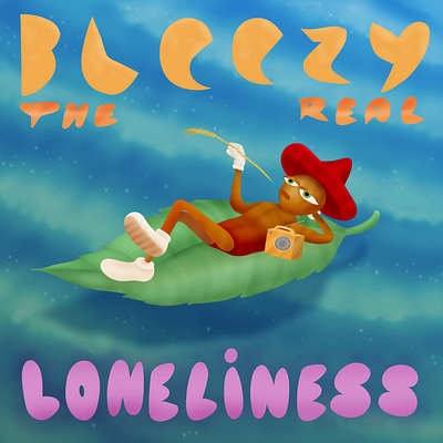 "BleezyThe Real - Loneliness" music animation animation art bug cartoon character animator character design children illustration chillout color pencil design draw dream illustration motion design motion graphics music music video sing visualizer water ink